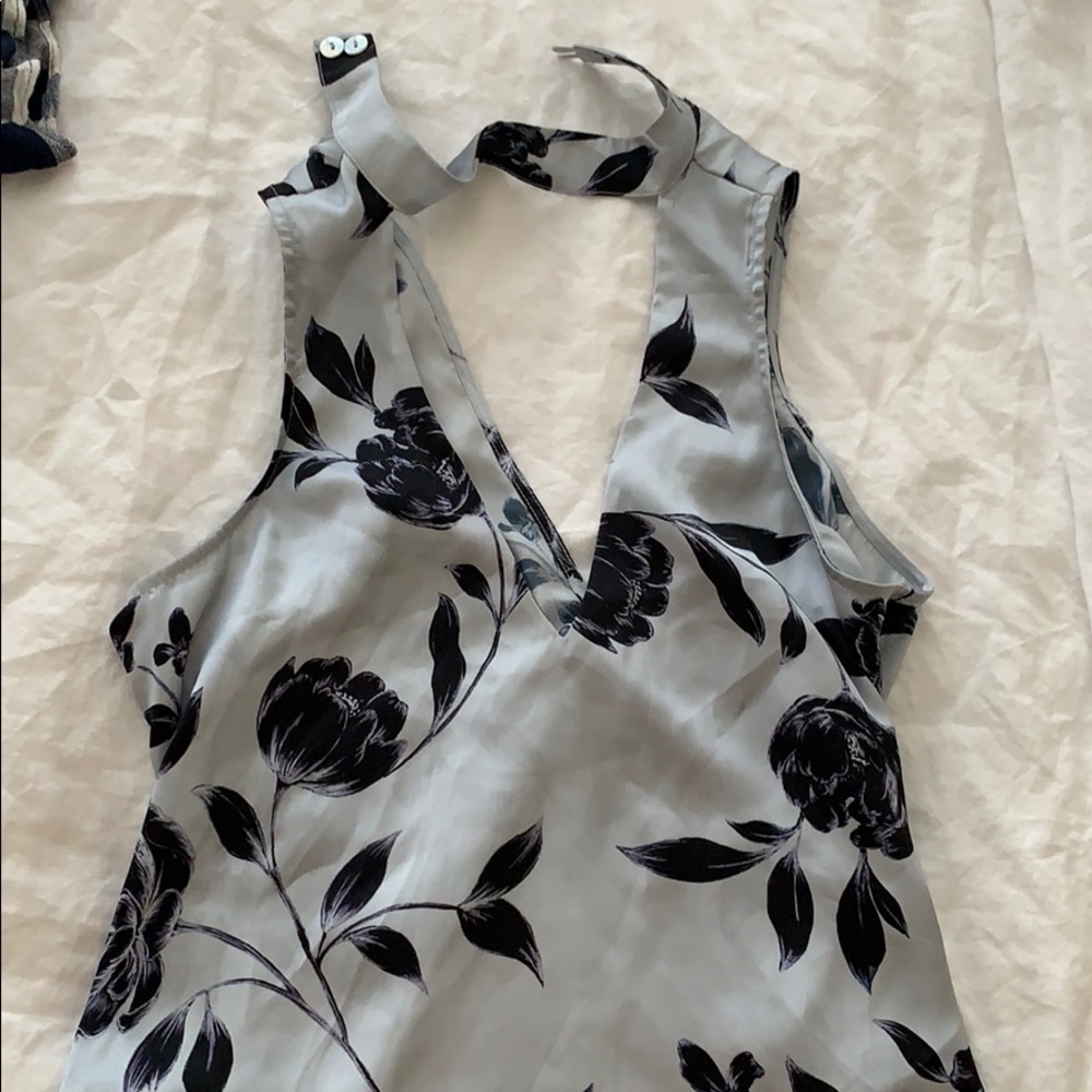 Floral tank top